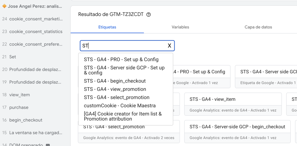 GTMFixer en acción